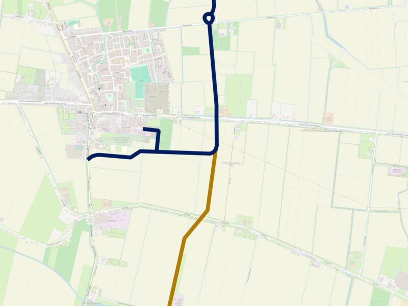 Nieuwe randweg Klaaswaal